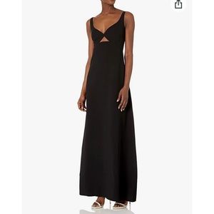 Jill Stuart Woman’s Gown with Keyhole Black Size 2